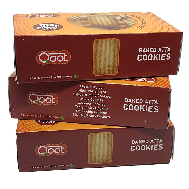 Baked Atta Cookies