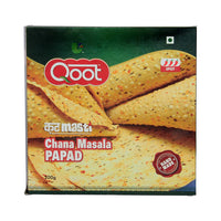 Chana Masala Papad