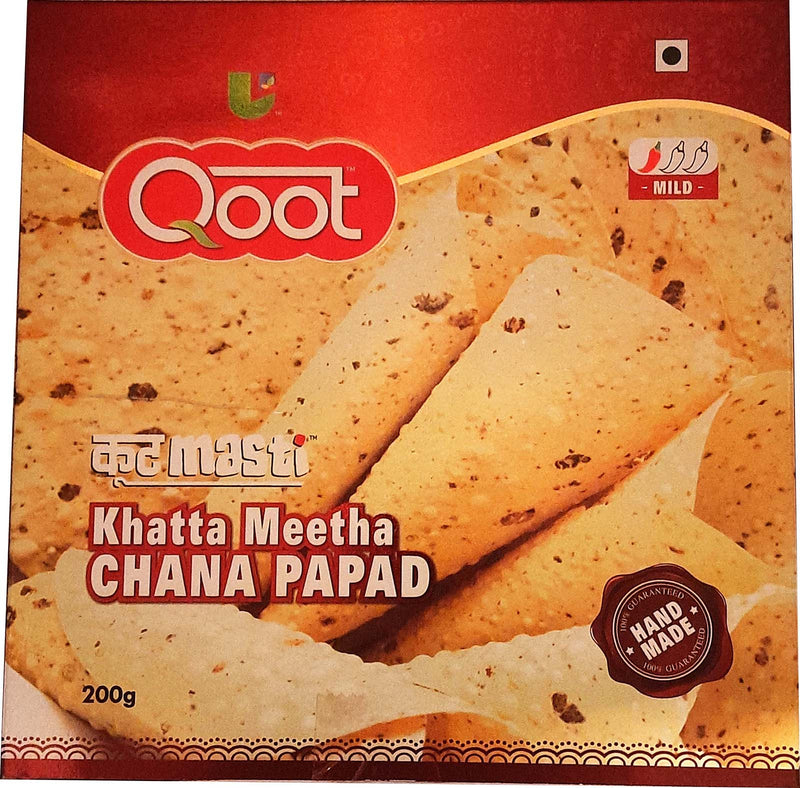 Khatta Meetha Chana Papad